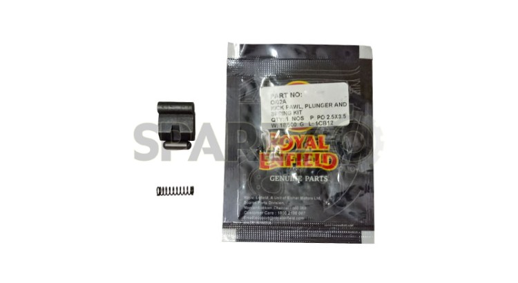 Royal Enfield GT Continental Kick Pawl, Plunger & Spring Kit - SPAREZO